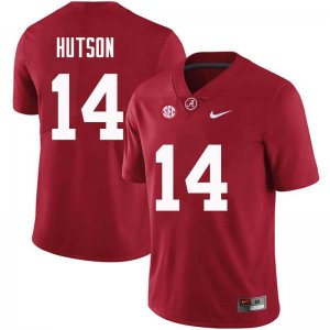 NCAA Men's Alabama Crimson Tide #14 Don Hutson Stitched College Nike Authentic Crimson Football Jersey AT17M08FV